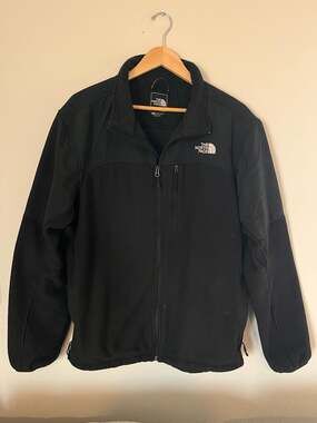 The North Face Men's Chimborazo Full Zip Fleece Jacket, Black, XL